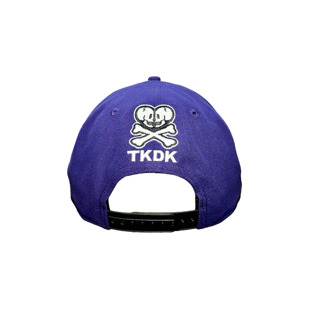 New Era 9FIFTY Tokidoki Snapback Cap Purple Hat Dual Tiger Sexy Asian Girl NWOT - Picture 4 of 7
